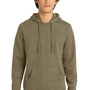District Mens Very Important Fleece Hooded Sweatshirt Hoodie w/ Pouch Pocket - Coyote Brown
