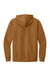 District DT6100 Mens Very Important Fleece Hooded Sweatshirt Hoodie w/ Pouch Pocket Duck Brown Flat Back