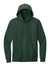 District DT6100 Mens Very Important Fleece Hooded Sweatshirt Hoodie w/ Pouch Pocket Forest Green Flat Front