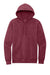 District DT6100 Mens Very Important Fleece Hooded Sweatshirt Hoodie w/ Pouch Pocket Heather Cardinal Red Flat Front