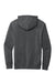 District DT6100 Mens Very Important Fleece Hooded Sweatshirt Hoodie w/ Pouch Pocket Heather Charcoal Grey Flat Back