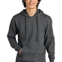 District Mens Very Important Fleece Hooded Sweatshirt Hoodie w/ Pouch Pocket - Heather Charcoal Grey