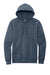 District DT6100 Mens Very Important Fleece Hooded Sweatshirt Hoodie w/ Pouch Pocket Heather Navy Blue Flat Front