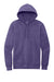 District DT6100 Mens Very Important Fleece Hooded Sweatshirt Hoodie w/ Pouch Pocket Heather Purple Flat Front