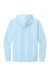 District DT6100 Mens Very Important Fleece Hooded Sweatshirt Hoodie w/ Pouch Pocket Ice Blue Flat Back