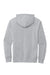 District DT6100 Mens Very Important Fleece Hooded Sweatshirt Hoodie w/ Pouch Pocket Heather Light Grey Flat Back