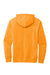 District DT6100 Mens Very Important Fleece Hooded Sweatshirt Hoodie w/ Pouch Pocket Heather Marigold Flat Back