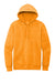 District DT6100 Mens Very Important Fleece Hooded Sweatshirt Hoodie w/ Pouch Pocket Heather Marigold Flat Front
