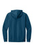 District DT6100 Mens Very Important Fleece Hooded Sweatshirt Hoodie w/ Pouch Pocket Neptune Blue Flat Back