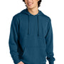 District Mens Very Important Fleece Hooded Sweatshirt Hoodie w/ Pouch Pocket - Neptune Blue