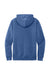 District DT6100 Mens Very Important Fleece Hooded Sweatshirt Hoodie w/ Pouch Pocket Royal Blue Frost Flat Back