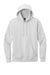 District DT6100 Mens Very Important Fleece Hooded Sweatshirt Hoodie w/ Pouch Pocket White Smoke Flat Front