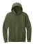 District DT6100 Mens Very Important Fleece Hooded Sweatshirt Hoodie w/ Pouch Pocket Olive Green Flat Front