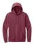 District DT6100 Mens Very Important Fleece Hooded Sweatshirt Hoodie w/ Pouch Pocket Plum Purple Flat Front