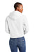 District DT6101 Womens V.I.T. Fleece Hooded Sweatshirt Hoodie White Model Back