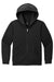 District DT6102Y Youth V.I.T. Fleece Full Zip Hooded Sweatshirt Hoodie w/ Pockets Black Flat Front