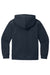 District DT6102Y Youth V.I.T. Fleece Full Zip Hooded Sweatshirt Hoodie w/ Pockets New Navy Blue Flat Back