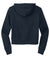 District DT6103 Womens V.I.T. Fleece Full Zip Hooded Sweatshirt Hoodie w/ Pockets New Navy Blue Flat Back