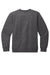 District DT6104Y Youth V.I.T. Fleece Crewneck Sweatshirt Heather Charcoal Grey Flat Back