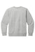District DT6104Y Youth V.I.T. Fleece Crewneck Sweatshirt Heather Light Grey Flat Back