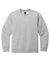 District DT6104Y Youth V.I.T. Fleece Crewneck Sweatshirt Heather Light Grey Flat Front