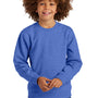 District Youth V.I.T. Fleece Crewneck Sweatshirt - Royal Blue Frost