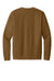 District DT6104 Mens Very Important Fleece Crewneck Sweatshirt Duck Brown Flat Back