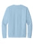 District DT6104 Mens Very Important Fleece Crewneck Sweatshirt Ice Blue Flat Back