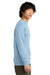 District DT6104 Mens Very Important Fleece Crewneck Sweatshirt Ice Blue Model Side