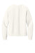 District DT6105 Womens V.I.T. Fleece Crewneck Sweatshirt Gardenia Flat Back