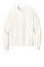 District DT6105 Womens V.I.T. Fleece Crewneck Sweatshirt Gardenia Flat Front