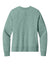 District DT6105 Womens V.I.T. Fleece Crewneck Sweatshirt Heather Dusty Sage Green Flat Back