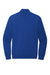 District DT6106 Mens Very Important 1/4 Zip Sweatshirt w/ Pouch Pocket Deep Royal Blue Flat Back