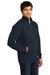 District DT6106 Mens Very Important 1/4 Zip Sweatshirt w/ Pouch Pocket New Navy Blue Model 3q