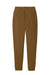 District DT6107 Mens V.I.T. Fleece Jogger Sweatpants w/ Pockets Duck Brown Flat Back