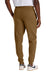 District DT6107 Mens V.I.T. Fleece Jogger Sweatpants w/ Pockets Duck Brown Model Back