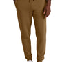 District Mens V.I.T. Fleece Jogger Sweatpants w/ Pockets - Duck Brown - NEW