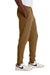 District DT6107 Mens V.I.T. Fleece Jogger Sweatpants w/ Pockets Duck Brown Model Side