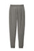 District DT6107 Mens V.I.T. Fleece Jogger Sweatpants w/ Pockets Grey Frost Flat Back