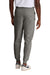 District DT6107 Mens V.I.T. Fleece Jogger Sweatpants w/ Pockets Grey Frost Model Back
