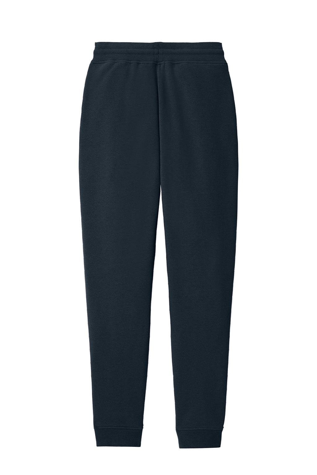 District DT6107 Mens V.I.T. Fleece Jogger Sweatpants w/ Pockets New Navy Blue Flat Back