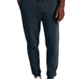 District Mens V.I.T. Fleece Jogger Sweatpants w/ Pockets - New Navy Blue - NEW