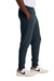 District DT6107 Mens V.I.T. Fleece Jogger Sweatpants w/ Pockets New Navy Blue Model Side
