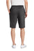 District DT6108 Mens V.I.T. Fleece Shorts w/ Pockets Heather Charcoal Grey Model Back