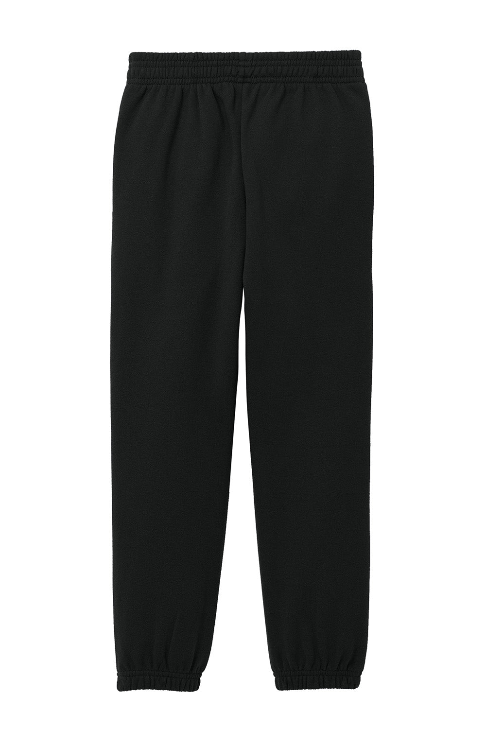 District DT6112Y Youth V.I.T. Fleece Sweatpants w/ Pockets Black Flat Back