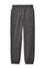 District DT6112Y Youth V.I.T. Fleece Sweatpants w/ Pockets Heather Charcoal Grey Flat Back