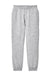 District DT6112Y Youth V.I.T. Fleece Sweatpants w/ Pockets Heather Light Grey Flat Front