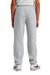 District DT6112Y Youth V.I.T. Fleece Sweatpants w/ Pockets Heather Light Grey Model Back