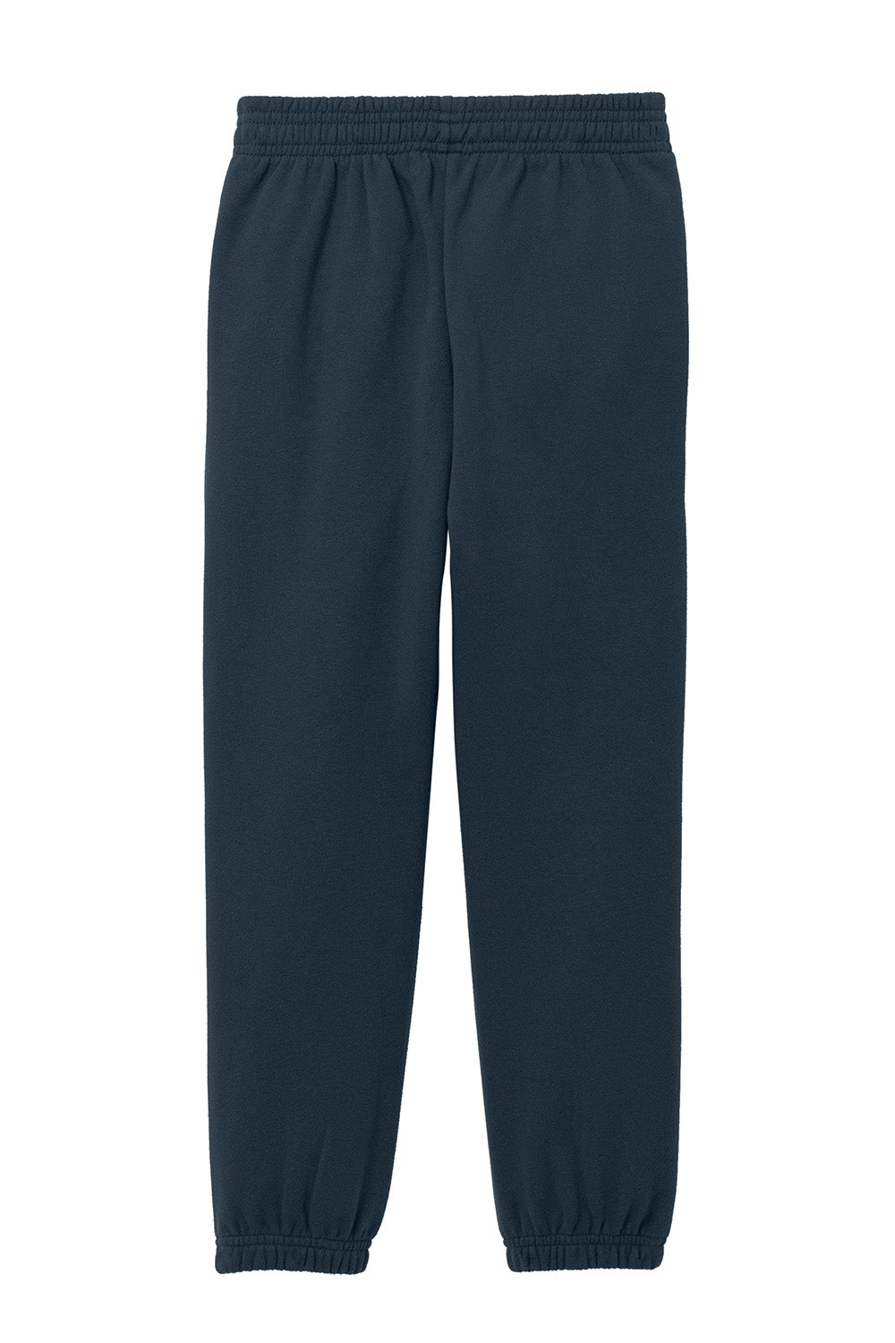 District DT6112Y Youth V.I.T. Fleece Sweatpants w/ Pockets New Navy Blue Flat Back