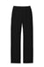 District DT6117 Mens V.I.T. Fleece Open Bottom Sweatpants w/ Pockets Black Flat Back